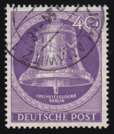 105 Glocke III Klöppel Mitte 40 Pf O Gestempelt - Used Stamps