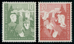 153-154 Bundesjugendplan - Satz Postfrisch ** - Unused Stamps