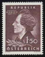 1078 100. Geburtstag, Gustav Mahler (1860-1911), 1.50 S, Postfrisch ** - Ungebraucht