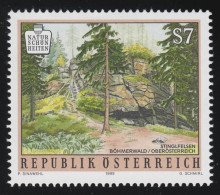 2274 Naturschönheiten Österreichs, Stinglfelsen Im Böhmerwald, 7 S Postfrisch ** - Unused Stamps