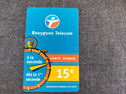 Nomad / Bouygues Nom Pu22 - Kaarten Voor De Telefooncel (herlaadbaar)