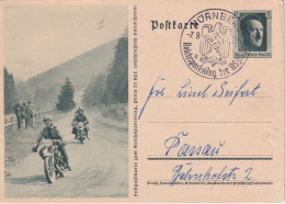 1930  Germania INTERO POSTALE  FIGURATO CORSA MMOTOCICLISTICA - Motorbikes