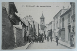 Cpa 1907 Houilles La Rue De L'église - BL84 - Dieppe