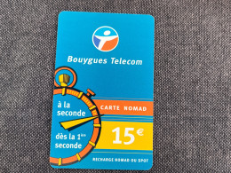 Nomad / Bouygues Nom Pu22a - Kaarten Voor De Telefooncel (herlaadbaar)