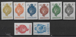 LIECHTENSTEIN 1920 " STEMMI " SERIE DI 8 VALORI COMPLETA INTEGRA ** MNH LUSSO C2048 - Unused Stamps