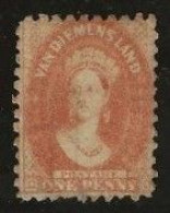 Tasmania       .   SG    .  58  (2 Scans)      .   (*)        .     Mint Without Gum - Mint Stamps