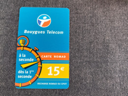 Nomad / Bouygues Nom Pu22b - Cellphone Cards (refills)