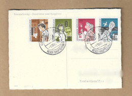 Los Vom 18.05 -   Sammlerkarte Aus Braunschweig 1961  Markensatz Berlin - Cartas & Documentos