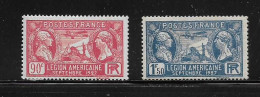 FRANCE  ( FR2  - 39 )   1927  N° YVERT ET TELLIER    N° 244/245    N* - Neufs