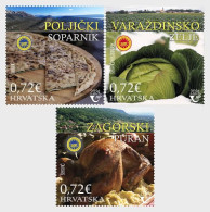 Croatia 2024 Croatian Protected Agricultural And Food Products Stamps 3v MNH - Croacia
