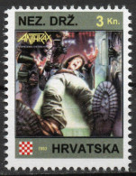 Anthrax - Briefmarken Set Aus Kroatien, 16 Marken, 1993. Unabhängiger Staat Kroatien, NDH. - Croatia