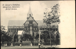 AK Georgetown Guyana, St.-Georgs-Kathedrale - Autres & Non Classés