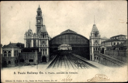 CPA São Paulo, Brasilien, Bahnhof - Otros