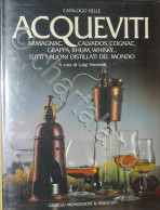 L. Veronelli - Catalogo Delle Acqueviti - 1^ Ed. 1985 Mondadori - Sonstige & Ohne Zuordnung