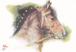 Horse - Cheval - Paard - Pferd - Cavallo - Cavalo - Caballo - Häst - Horse Stamp On The Back Side - Rien Poortvliet - Cavalli
