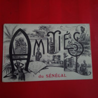 AMITIES DU SENEGAL CORRESPONDANCE MILITAIRE SERGENT MAJOR DAKAR - Senegal
