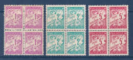 Algérie - Taxe - YT N° 29 à 32 ** - Neuf Sans Charnière - Manque N° 32 - 1945 à 1946 - Unused Stamps