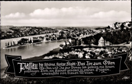 CPA Passau In Niederbayern, Donau, Panorama - Altri & Non Classificati