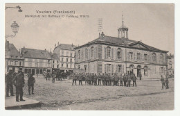 VOUZIERS - Marktplatz - Carte Allemande -  Animation -  Pc 1905 - TB CONDITION - Cachet Postal - Vouziers