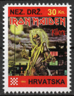 Iron Maiden - Briefmarken Set Aus Kroatien, 16 Marken, 1993. Unabhängiger Staat Kroatien, NDH. - Croatia