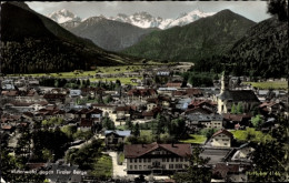 CPA Mittenwald In Oberbayern, Ortsansicht, Tiroler Berge - Altri & Non Classificati