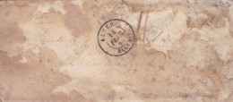LAC D'Alger Pour Montauban 1844 Taxe Façon Manuscrite - 1801-1848: Précurseurs XIX