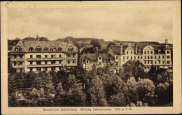 CPA Schömberg Im Schwarzwald Württemberg, Sanatorium - Andere & Zonder Classificatie