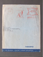 BRIEF Praha 36 Julius Albert 1933 Frankotyp Frankotype Postfreistempel  /// P9492 - Lettres & Documents
