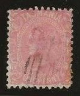Tasmania       .   SG    .  128  (2 Scans)      .   O      .     Cancelled - Used Stamps