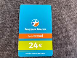 Nomad / Bouygues Nom Pu25 - Mobicartes (recharges)