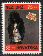 Alice Cooper - Briefmarken Set Aus Kroatien, 16 Marken, 1993. Unabhängiger Staat Kroatien, NDH. - Croacia