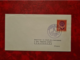 Lettre ALLEMAGNE 1965 BADEN BADEN EUROPA LA PHILATELIE AU SERVICE DE L'EUROPE - Autres & Non Classés