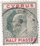 CYPRUS KEVII POLIS TIS KHRYSOKHOU SINGLE CIRCLE RURAL POSTMARK - Cipro (...-1960)