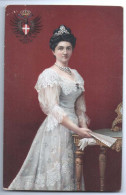 S.M. La Régina D'Italia Elena Of Montenegro - Dynastie Serbe Petrović-Njegoš - Reine D'Italie  Beau Portrait En Couleurs - Familles Royales