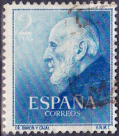 1952 - ESPAÑA - DOCTORES - SANTIAGO RAMON Y CAJAL- EDIFIL 1119 - Usados