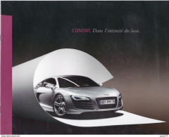 Dépliant, Papeteries Condat Avec Audi TT - Publicités