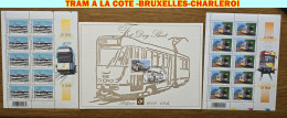 2008- TRAM-2 FEUILLETS-1FDS-COTE-BRUXELLES-CHARLEROI - 1999-2010