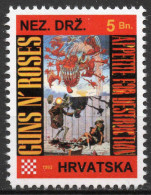 Guna N' Roses - Briefmarken Set Aus Kroatien, 16 Marken, 1993. Unabhängiger Staat Kroatien, NDH. - Croatia