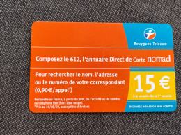 Nomad / Bouygues Nom Pu31 - Cellphone Cards (refills)