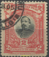 709501 USED PERU 1901 SERIE CONMEMORATIVA - Pérou