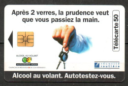 C490 : France F683 Alcool Au Volant Sécurité Routiére 50U-S03 Édition 08/1996 - 1996