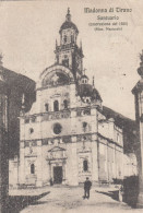 TIRANO-SONDRIO-SANTUARIO-CARTOLINA VIAGGIATA IL 19-9-1910 - Sondrio