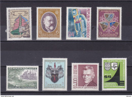 AUTRICHE 1979 Yvert 1436-1441 + 1443-1444 NEUF** MNH Cote 8,90 Euros - Unused Stamps