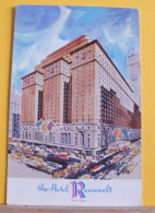 (NEW2) NEW YORK CITY - HOTEL ROOSEVELT - VIAGGIATA - Autres Monuments, édifices