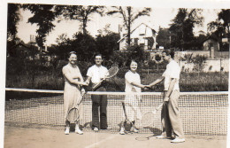 Photo Vintage Paris Snap Shop - Tennis Couple - Sporten