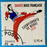 France 2013 : Championnat Du Monde De Savate Boxe Française N° 4831 Oblitéré - Used Stamps