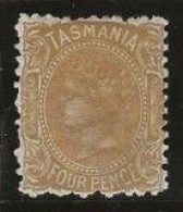 Tasmania       .   SG    .  147 (2 Scans)      .   *     .     Mint-hinged - Nuevos
