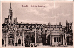 MALTA /  CHRISTIAN CEMETERY - Malte