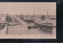 Cpa Port Said  The Port - Puerto Saíd