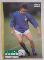 Altri Temi E Collezioni - Poster Calcio (Autografo) -  Roberto Baggio (Nazionale Italiana) - - Andere & Zonder Classificatie